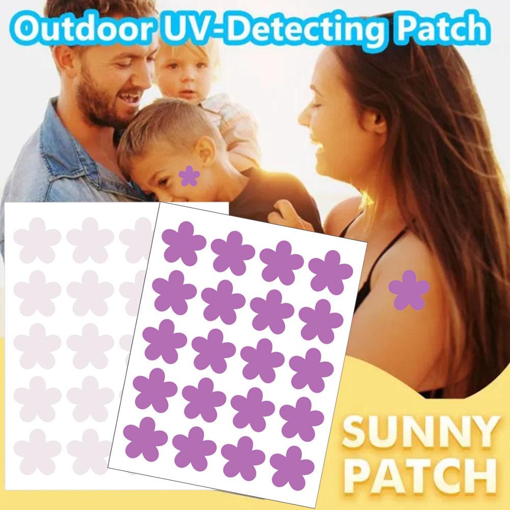 20 / 40 / 100 Miếng Dán Chống Tia UV An Toàn Hình Bông Hoa M6V4
