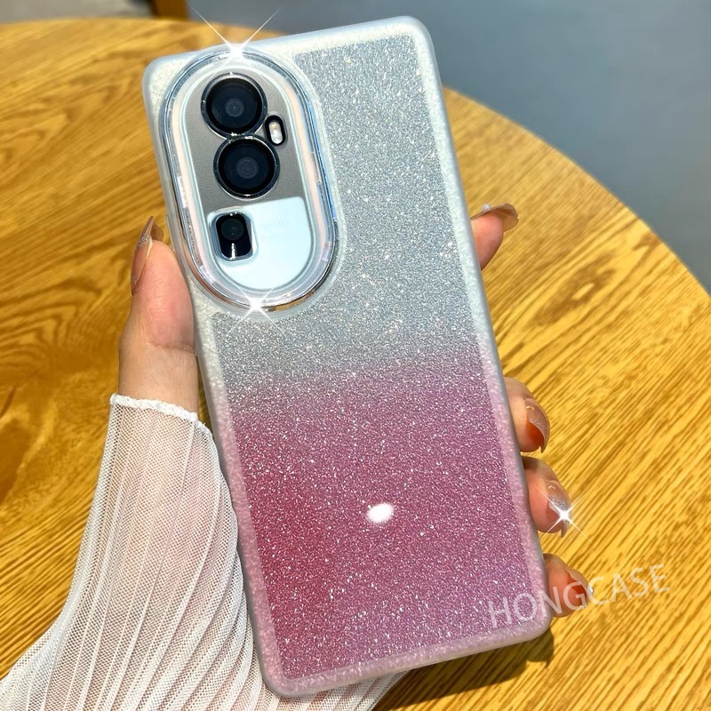 Ốp Điện Thoại Silicon Mềm Phối Bột Kim Tuyến Cho OPPO Reno10Pro + 5G Reno10 10Pro Reno 10 Pro Pro plus