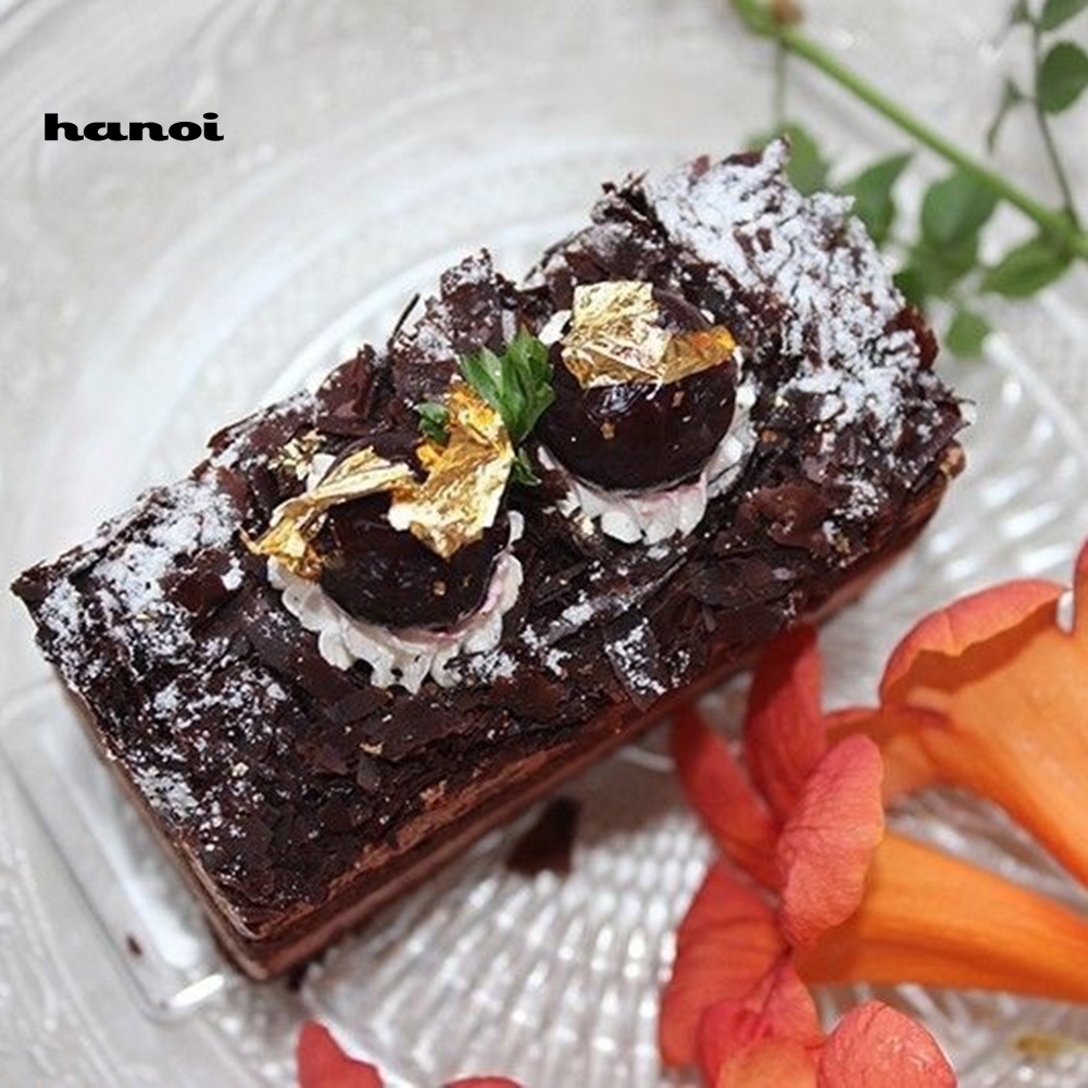 Set 10 Tấm Lá Vàng 24K Dùng Để Trang Trí Đa Năng Tiện Dụng