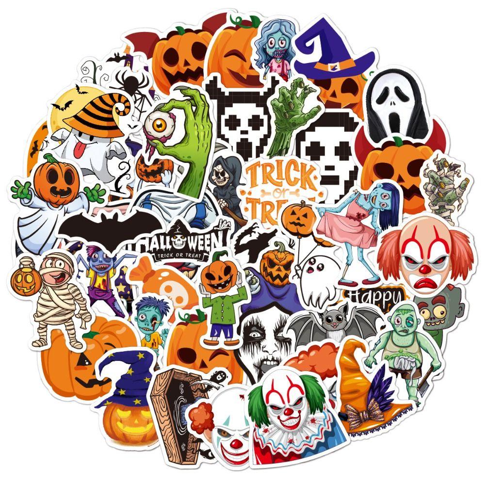 Sticker Dán Trang Trí Chủ Đề Halloween Dành Cho Trẻ Em