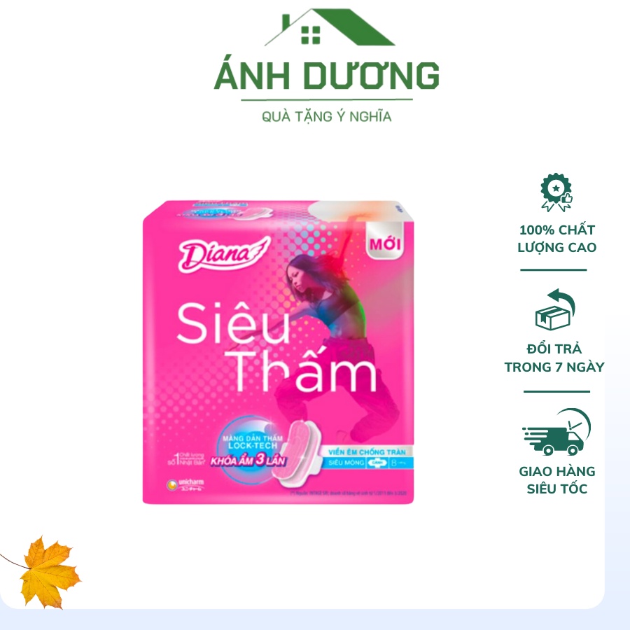 Băng Vệ Sinh Diana Siêu Thấm