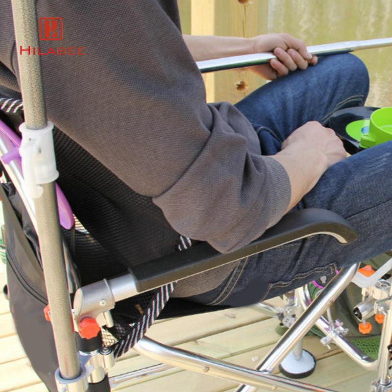 Đệm Lót Ghế Ngồi Câu Cá Bằng Kim Loại Chống Trượt Thoải Mái