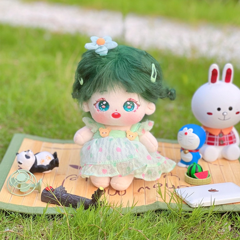 Đầm Cotton 20cm Xinh Xắn Cho Búp Bê