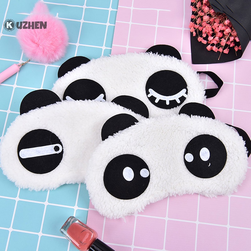 1 Miếng Che Mắt Ngủ Hình Gấu Trúc Dễ Thương