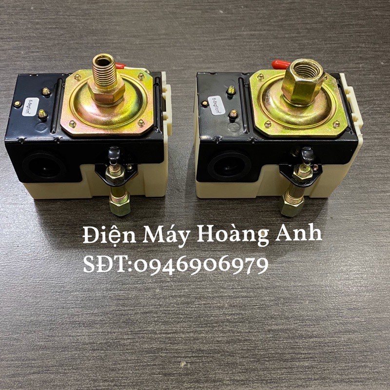 Rơ le máy nén khí Đài Loan ren trong,ren ngoài