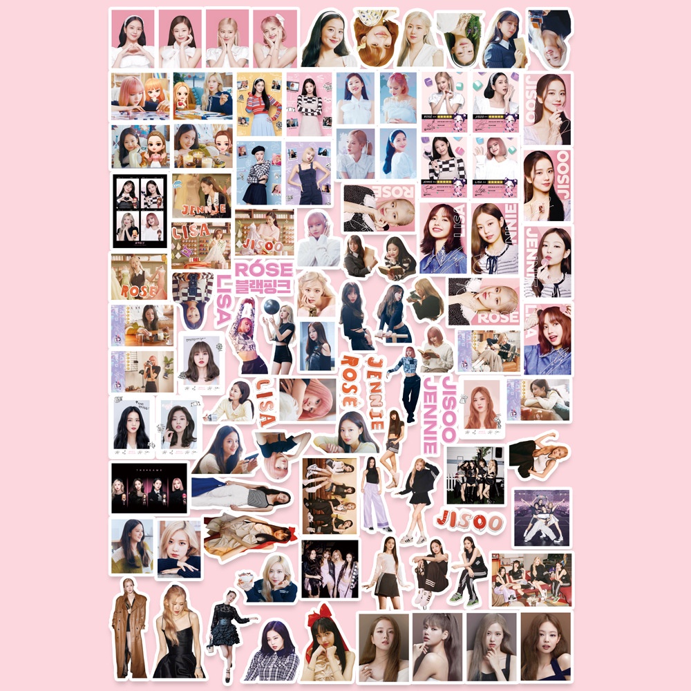 99 Miếng Dán Hình Thần Tượng BlackPink Chống Thấm Nước