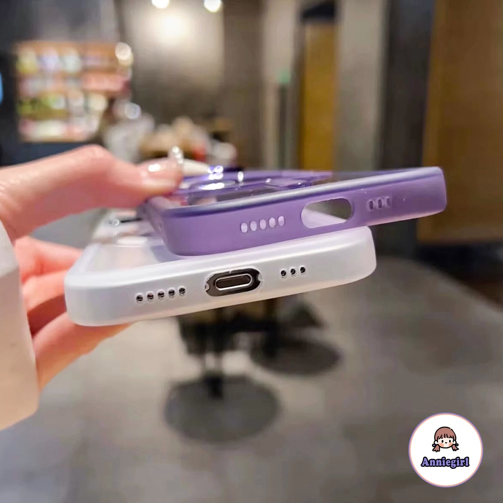 Ốp Điện Thoại TPU Mềm Kèm Tấm Film Kim Loại Từ Tính Cho IPhone 14 Pro Max 11 13 Pro Max 12 Pro Max