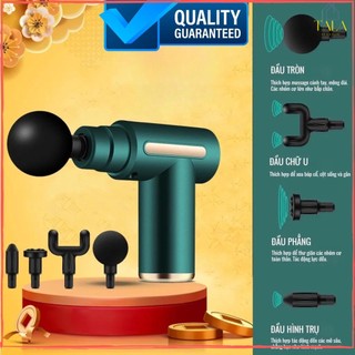   FreeShip  Máy Massage Mini 4 Đầu 6 Tốc Độ Máy Massage Cầm Tay Sử Dụng Cho Cổ Vai Gáy Toàn Thân Giúp Thư Giãn Hiệu Quả 