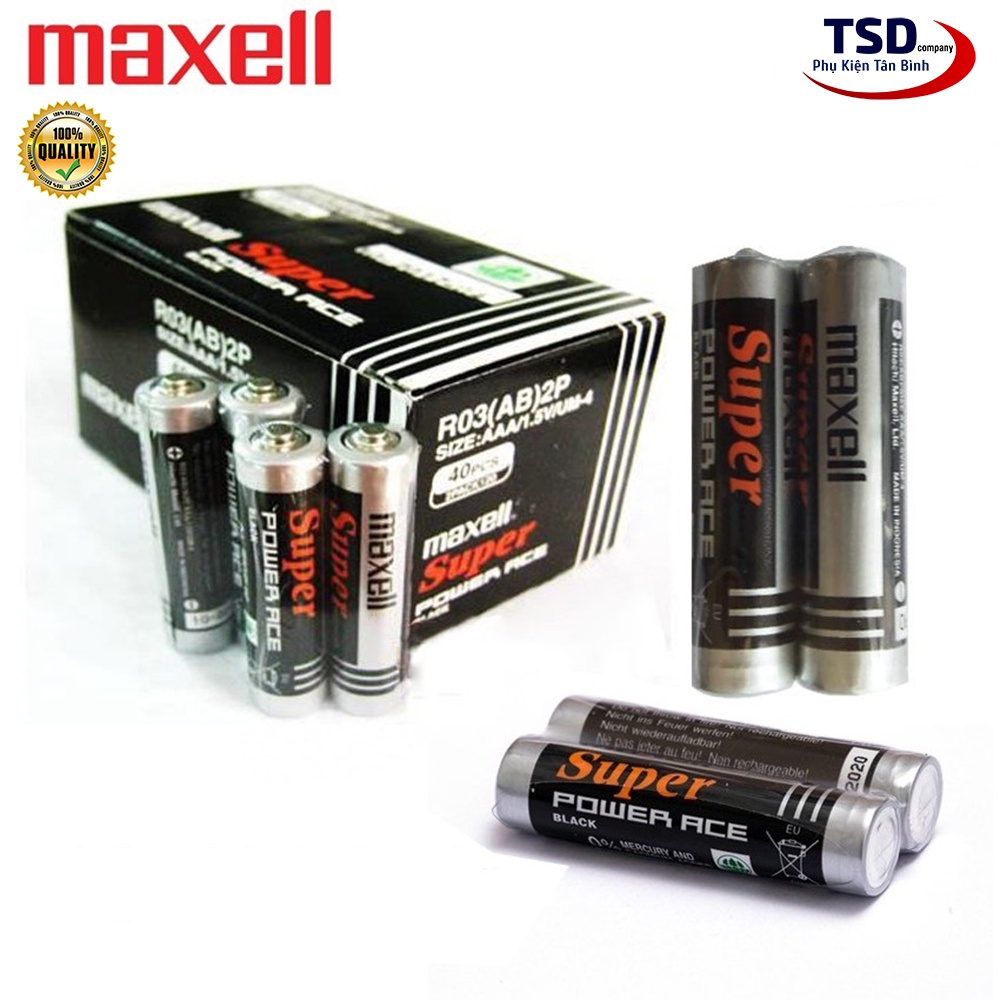 40 VIÊN PIN MAXELL AAA
