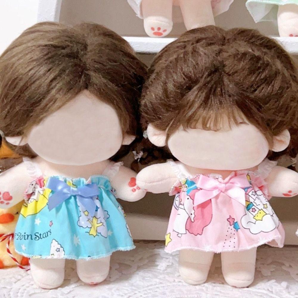 Set 2 Đầm Đồ Chơi Búp Bê Xinh Xắn 20cm