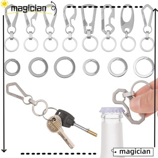 Móc Chìa Khóa Bằng Titan Siêu Nhẹ In Chữ Tùy Chỉnh Chất Lượng Cao Sang Trọng Cho Nam