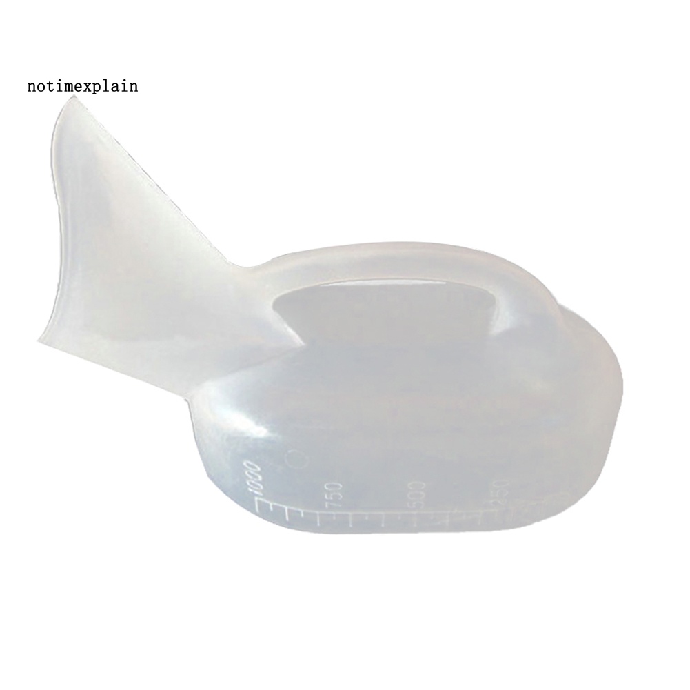 Bình Đi Vệ Sinh Di Động 1000ml Cho Người Lớn Và Trẻ Em