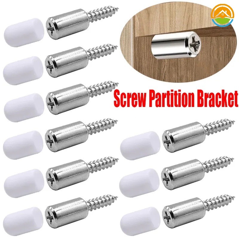 Tủ quần áo gia đình kệ hỗ trợ chân đế nail / cross self-tapping vít với tay áo cao su