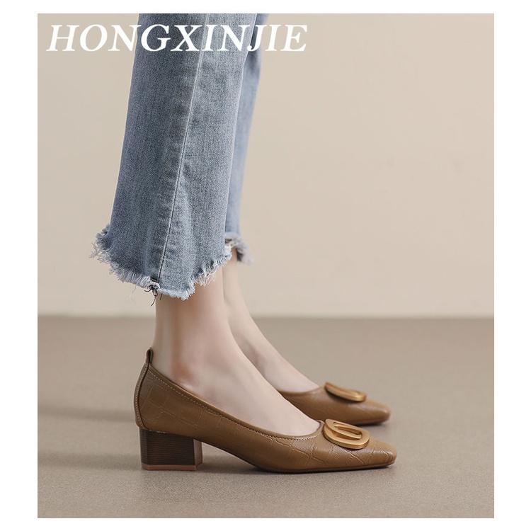 HONGXINJIEgiày nữ giày cao gót nữ  2023 HOTSALE Xu hướng thời trang 072401