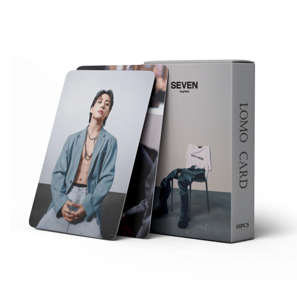 Hộp 55 Ảnh Lomo Card Jung Kook Nhóm BTS
