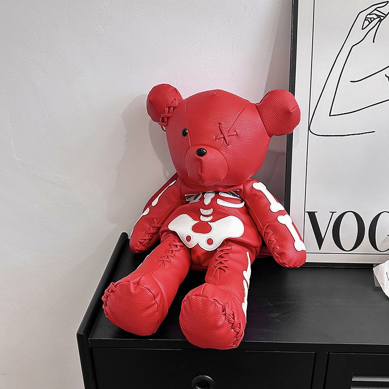 Ba Lô Hình Gấu Bông Phong Cách Harajuku Âu Mỹ Cho Nữ