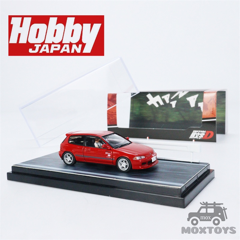 Mô Hình Xe Hơi Honda Civic EG6 Red Myogi Night 64 Chân Thật