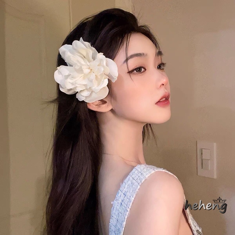Kẹp Tóc Hình Hoa Mẫu Đơn Thời Trang Mùa Hè Cho Nữ