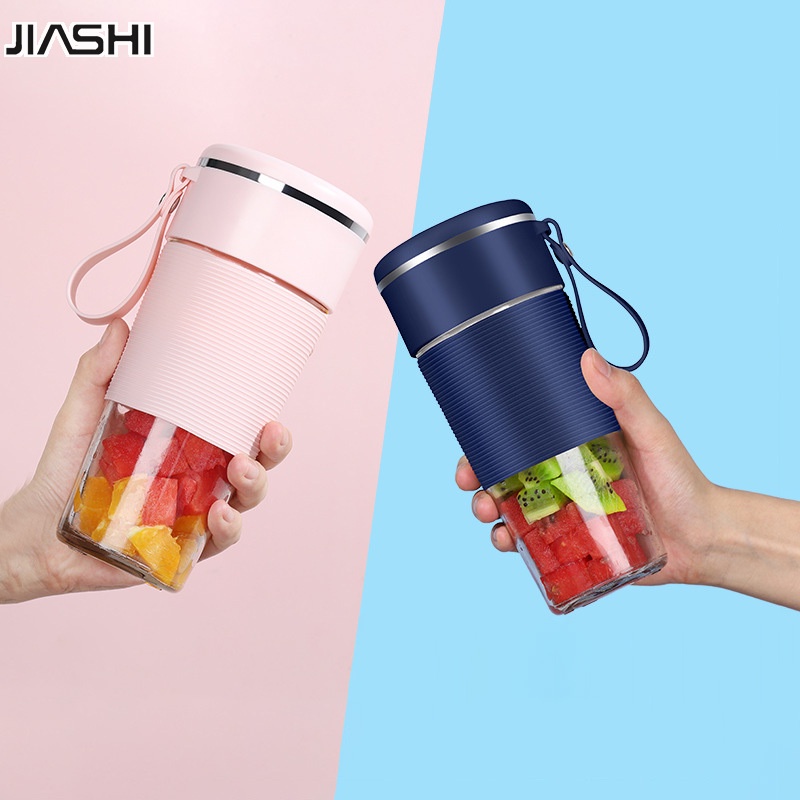 JIASHI Máy ép trái cây Gia đình nhỏ Máy ép trái cây cầm tay không dây Máy ép trái cây mini