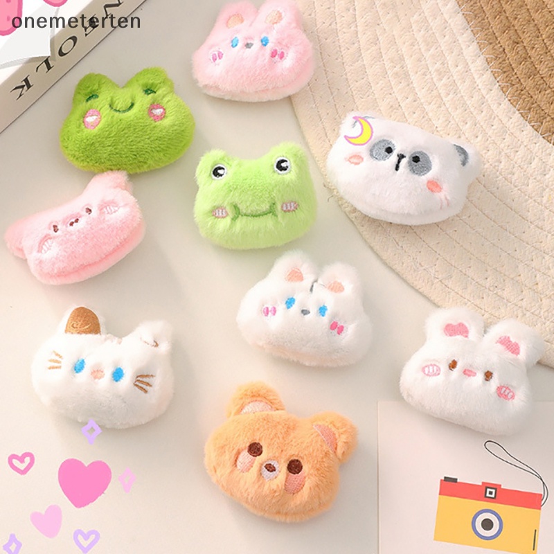 Rten Phụ Kiện Ghim Cài Ba Lô / Đồ Trang Trí Hình Động Vật / Thỏ / Gấu Hoạt Hình Nhồi Bông