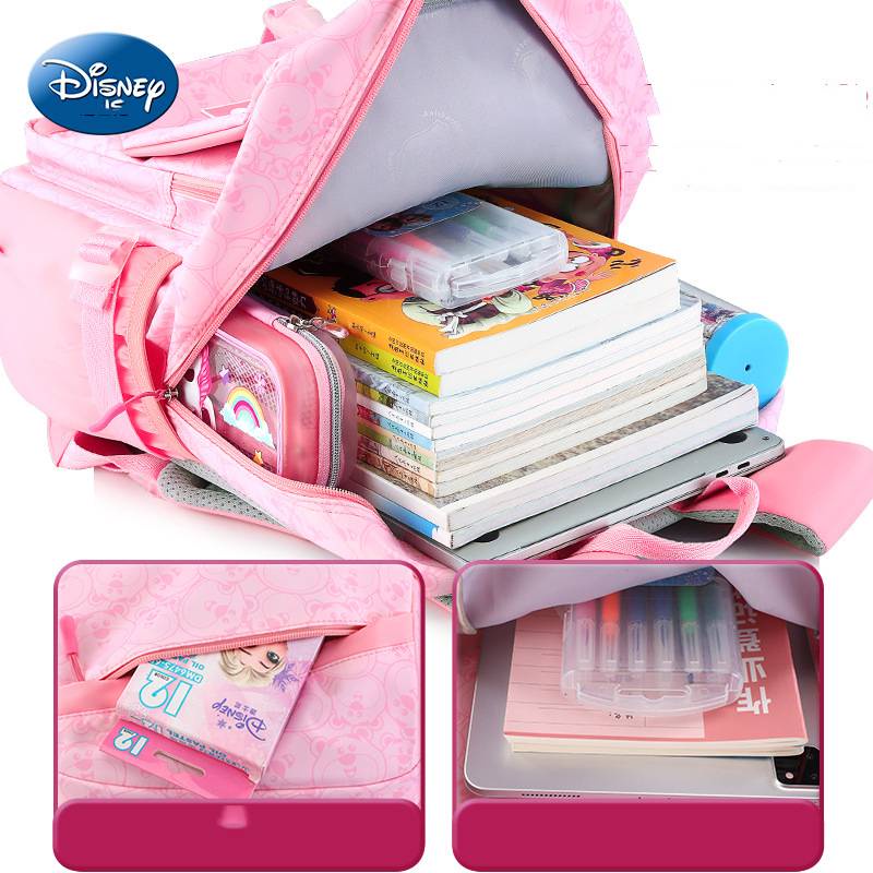 Ba Lô Học Sinh Cỡ Lớn Đa Năng Chống Thấm Nước In Hình Gấu / Dâu Tây Xinh Xắn Dành Cho Nam Và Nữ Lớp 3-6