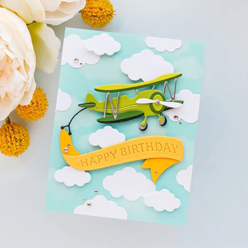 Daffodil Khuôn Cắt Giấy Kim Loại diy Hình Bình Hoa Xinh Xắn