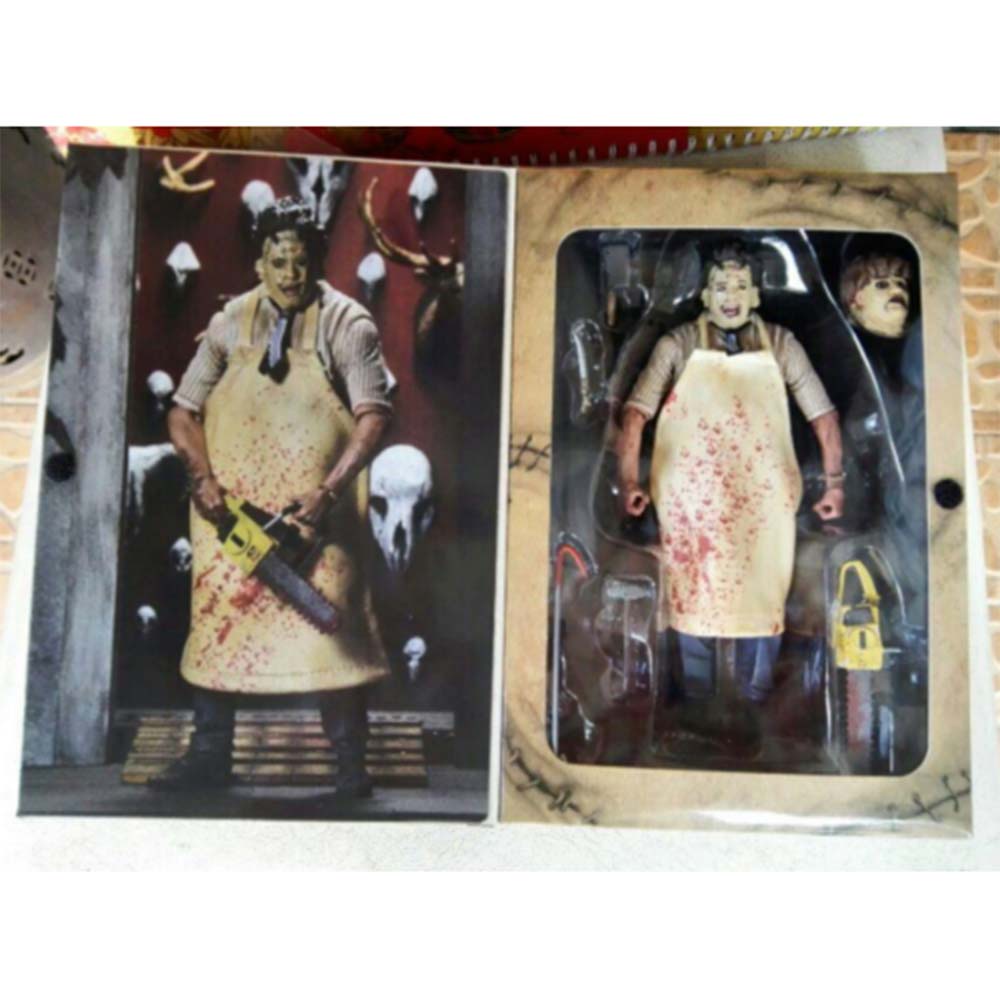 The Texas Chainsaw Massacre NECA Hobbs End Leatherface 40th Anniversary Edition Action Figure Toys Model Dolls