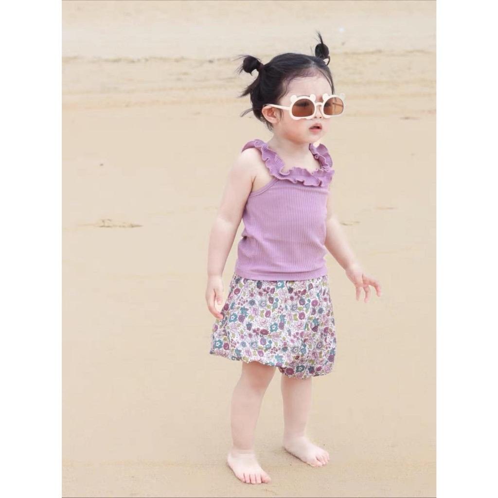 Combo 2 Kính mắt cho bé mẫu tai gấu kèm hộp đựng