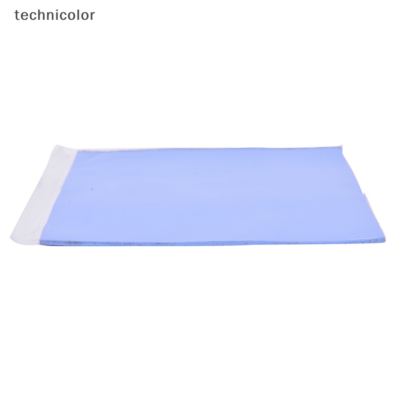 Giảm giá tản nhiệt cpu gpu màu xanh lam làm mát tấm silicon dẫn nhiệt 100mmx100mmx1.5mm shop