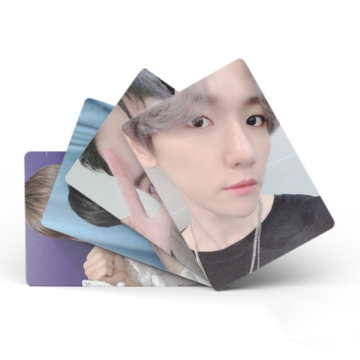 50pcs/box EXO Photocards Album Laser Lomo Cards Kpop Collection LETAOTAO2023