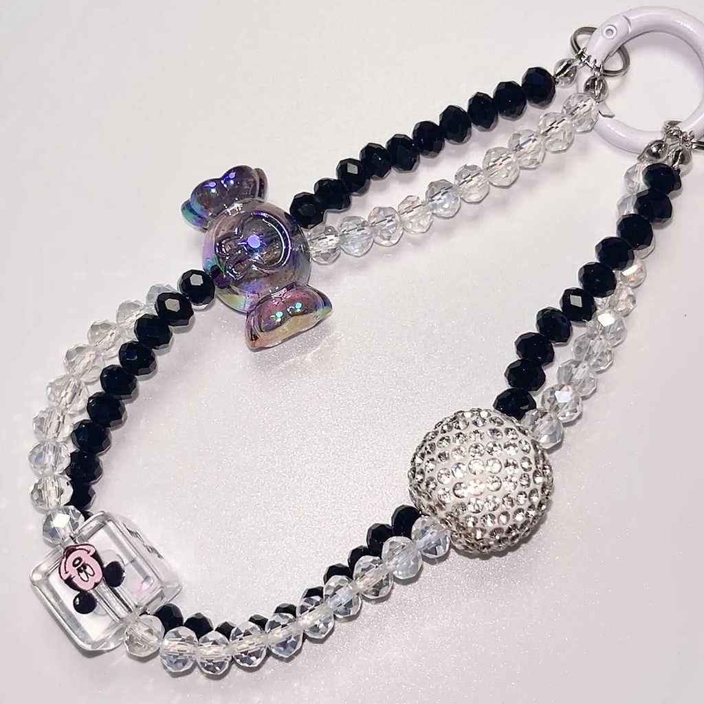 Dây Treo Điện Thoại Đính Kim Cương Nhân Tạo DIY