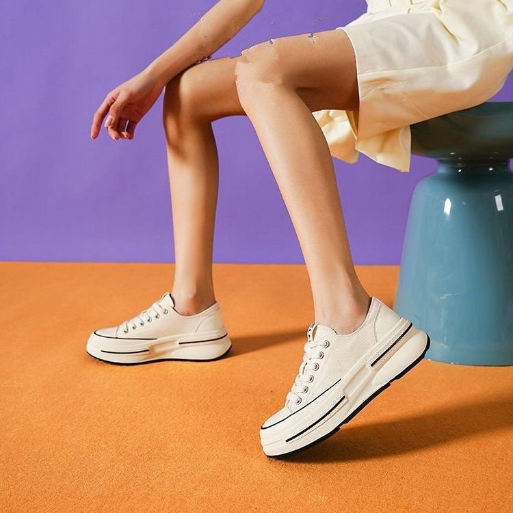 Giày Thể Thao Vải canvas Thoáng Khí Trẻ Trung Cho Nữ