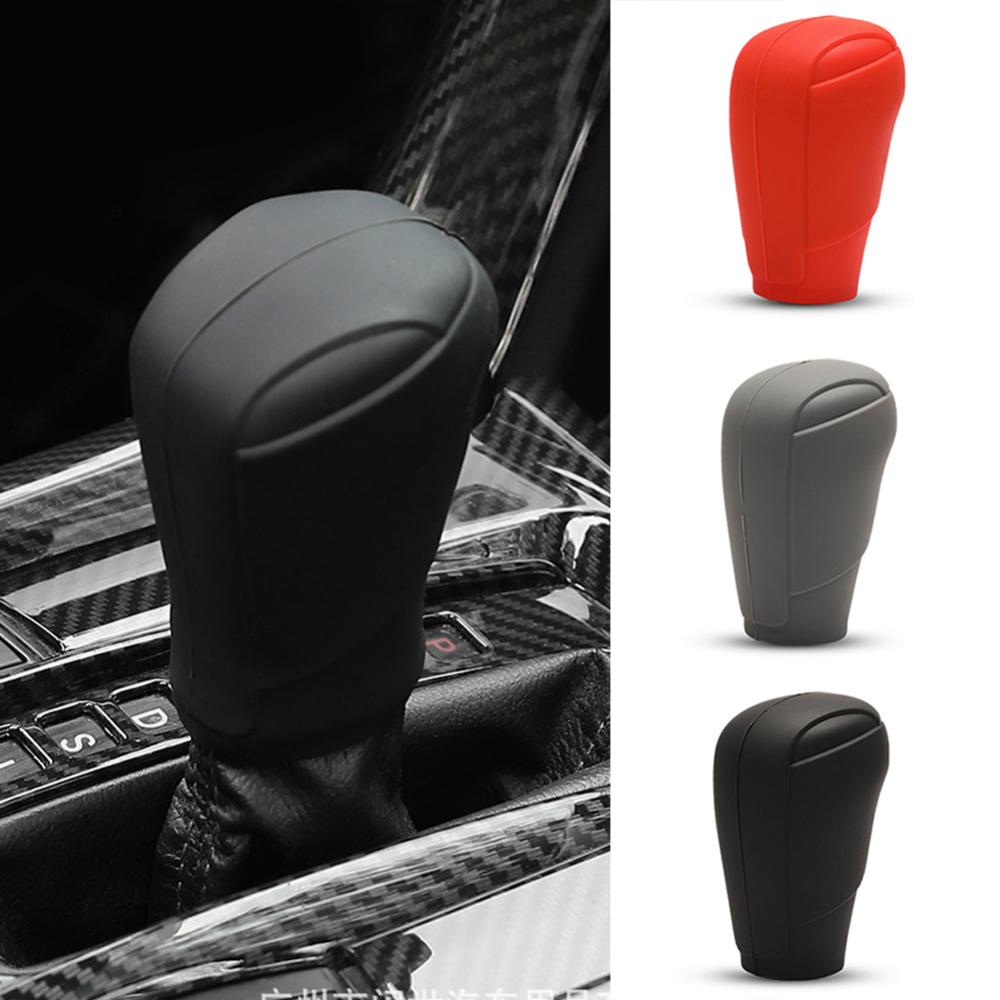 Trang chủ xe hơi silicone hộp đựng xe hơi hộp số đầu shift vòng cổ shift núm tay nắm nắp đậy cần gạt trang trí phụ kiện cho mazda3 axela cx4 cx5 cx8 a7b1