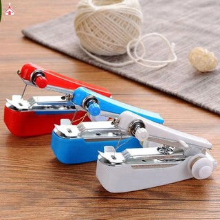 1pc máy khâu thủ công mini cầm tay hoạt động đơn giản dụng cụ may vải may công cụ may vá tiện dụng