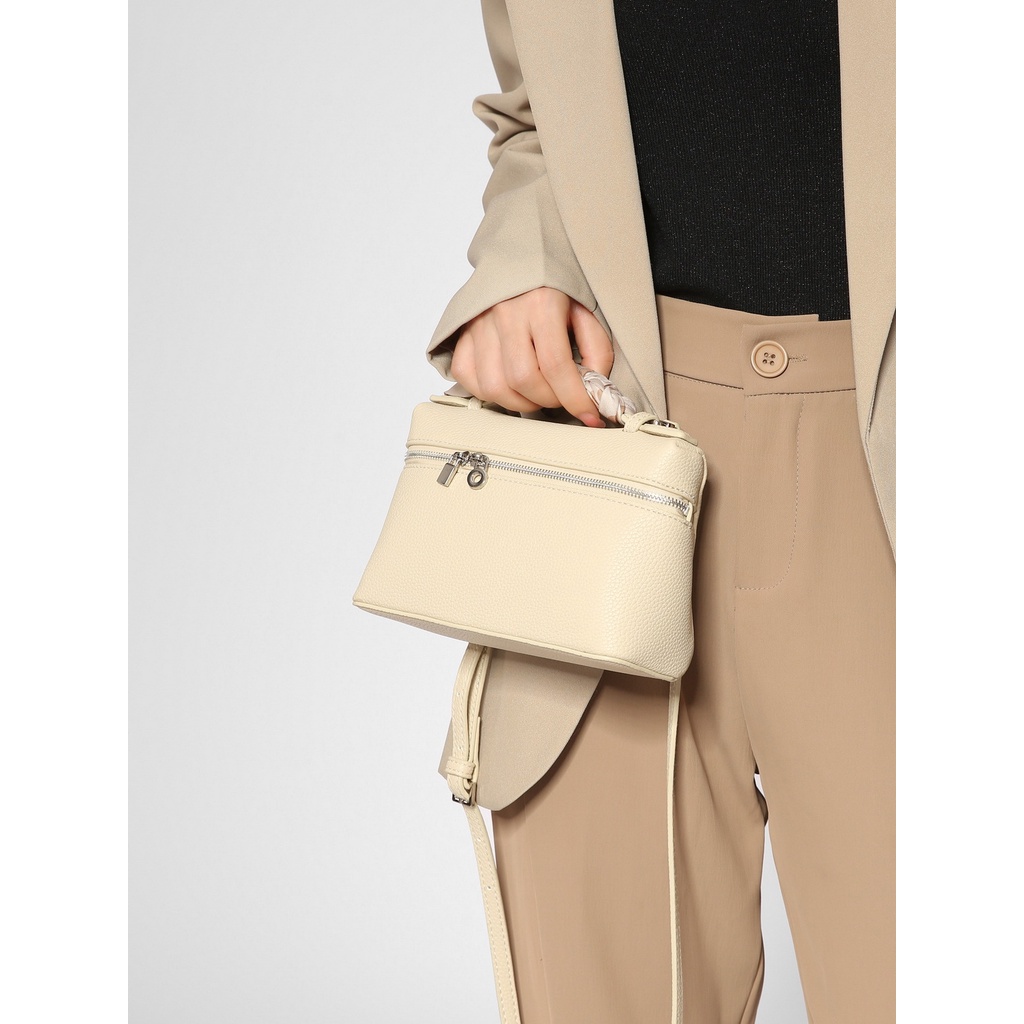 Túi Đựng Hộp Cơm Trưa Mini Dáng Vuông Thời Trang Niche lp19 Cho Nữ777777-1438