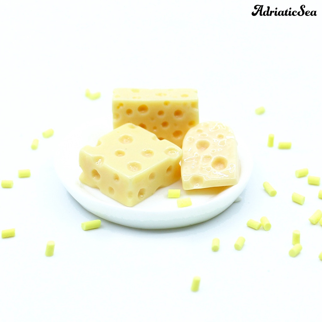 Bộ 10 Mô Hình Bánh Mì Phô Mai Mini Cho Trang Trí Tiểu Cảnh