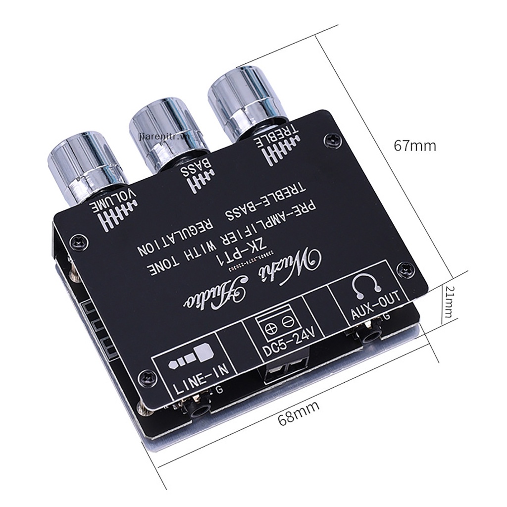 Bảng Mạch Khuếch Đại Âm Thanh Kỹ Thuật Số Bluetooth 5.0 AUX 12V Chuyên Dụng Cho Gia Đình