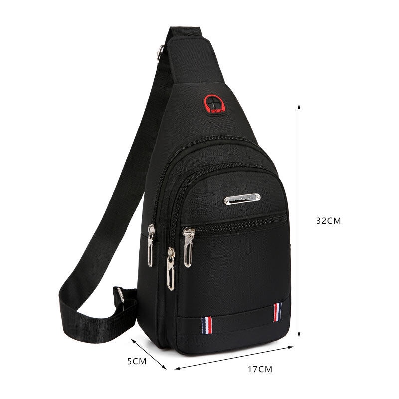 Túi Đeo Chéo Thể Thao Đa Năng Sức Chứa Lớn Thời Trang Cho Nam