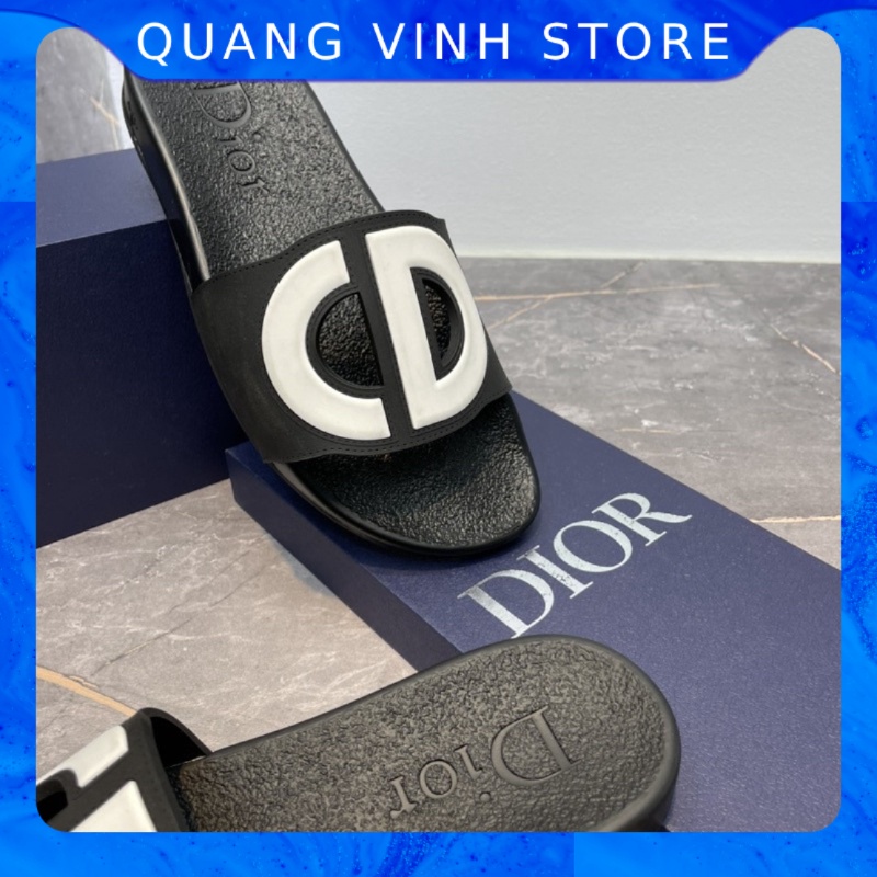 Dép quai ngang Lê Nam D.I.O.R CD Hàng Mới Nhất - Dép Quai Ngang Nam CD đế đúc chắc chăn, êm chân hot trend 2023