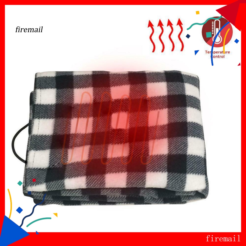 Chăn sưởi ô tô cảm ứng mềm mại mùa thu đông giữ ấm ô tô 12v chăn sưởi điện cho xe