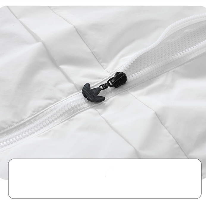 Adidas 100% original clover unisex thêu logo ngoài trời áo gió có mũ trùm đầu không thấm nước cặp đôi áo khoác bỏ túi ba-stripe cổ điển