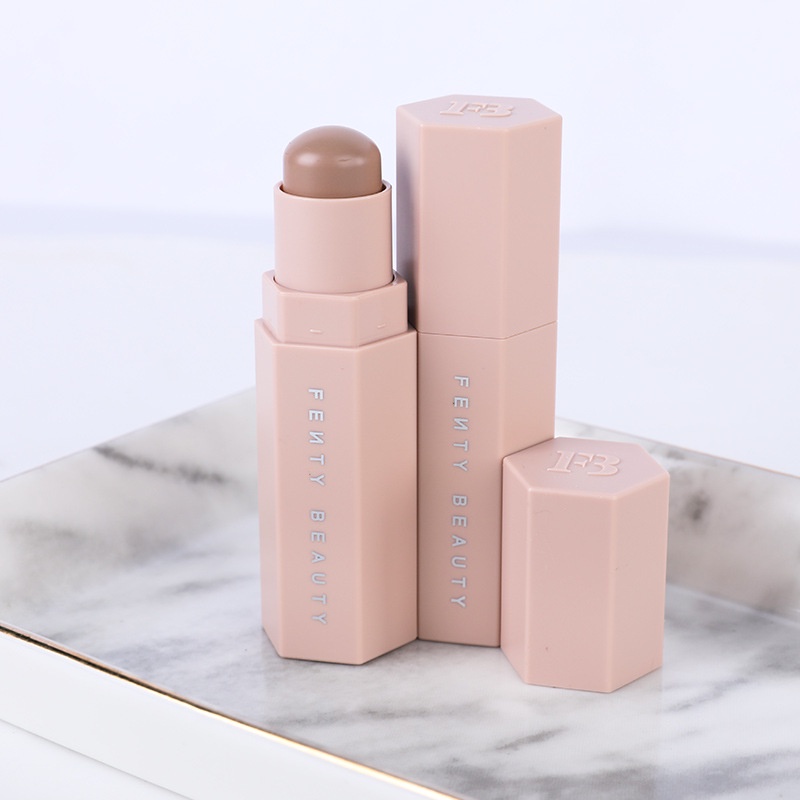 Fenty beauty contouring stick trang điểm dễ dàng nose shadow silhouette highlight matte contouring face makeup