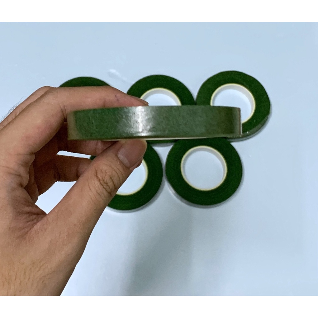 Cuộn Băng Keo Sáp - Băng Dính Sáp - Sáp Quấn Làm Hoa Voan - Hoa Giấy - Làm Đồ Trang Trí Handmade