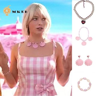 MKEB tai/ Vòng cổ/ Vòng đeo tay MKEB phong cách Barbie thời trang cổ điển