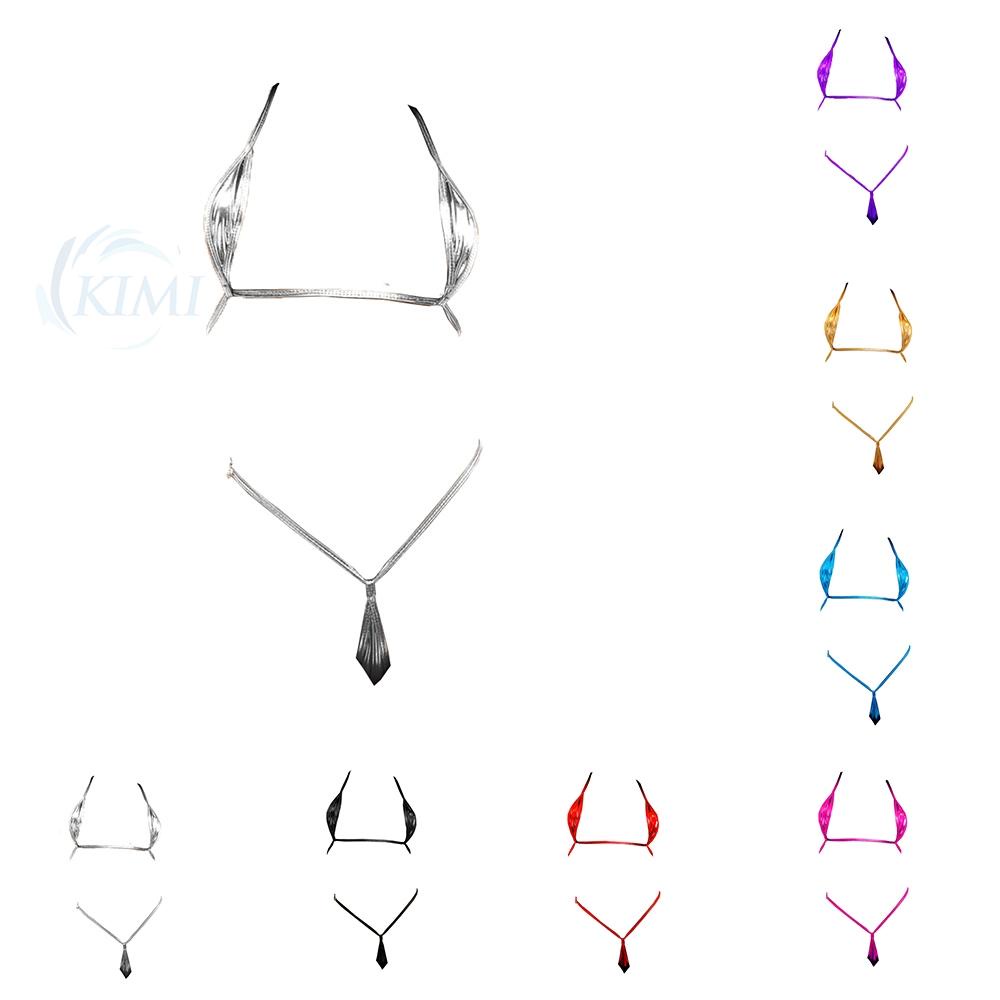 Đồ lót da micro bikini g-string shiny thongs đồ bơi đồ bơi đi biển