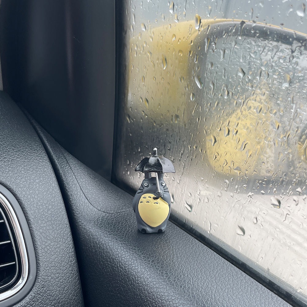 Hayao miyazaki totoro trung tâm trang trí ô tô bảng điều khiển nội thất ô tô đồ trang trí nội thất sáng tạo dễ thương