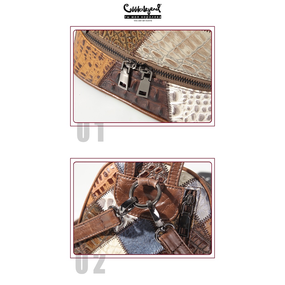 Ba lô thời trang cobbler legend cho nữ ba lô túi da cao cấp