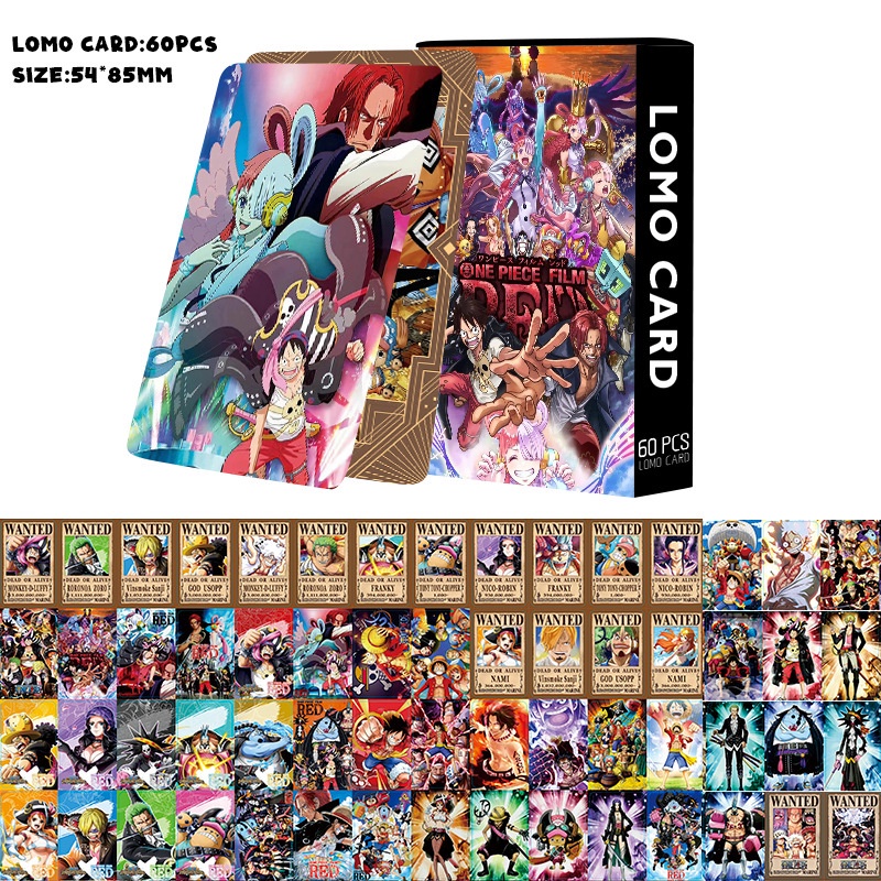 ONE PIECE Photocard Roronoa Zoro Lomo Card Anime Collectibles