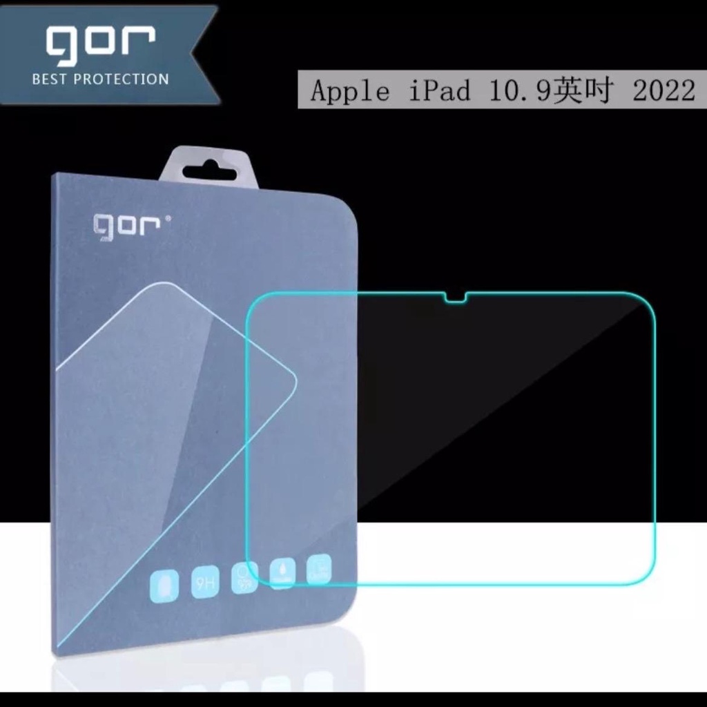 Kính cường lực GOR cho iPad Pro 11 2018/2020/2021/2022 M1,M2, 10.2 (Gen 7/Gen 8/Gen 9), Air4,Air5 trong suốt, chính hãng