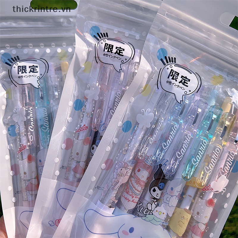 Thi 6 cái sanrio anime bút trung tính kawaii mymelody kuromi pachacco học sinh phim hoạt hình bút báo chí trẻ em văn phòng phẩm quà tặng đồ dùng học tập vn